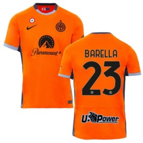 Inter Milan Barella 23 Treći Nogometni Dresovi 2023-24